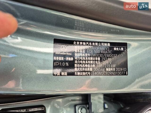 Зеленый Мерседес EQE SUV, объемом двигателя 0 л и пробегом 13 тыс. км за 55500 $, фото 30 на Automoto.ua