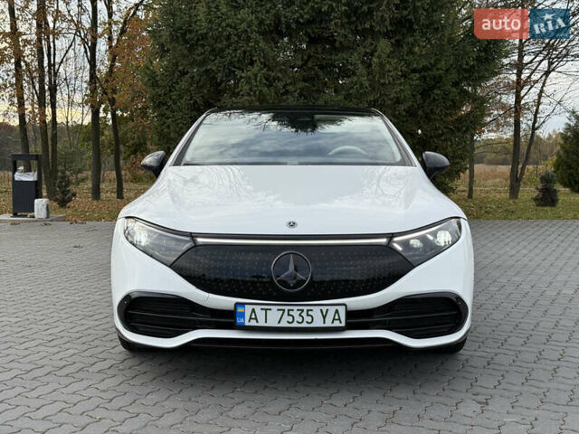 Белый Мерседес EQS, объемом двигателя 0 л и пробегом 72 тыс. км за 46700 $, фото 1 на Automoto.ua