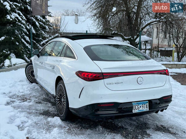 Белый Мерседес EQS, объемом двигателя 0 л и пробегом 25 тыс. км за 47500 $, фото 40 на Automoto.ua