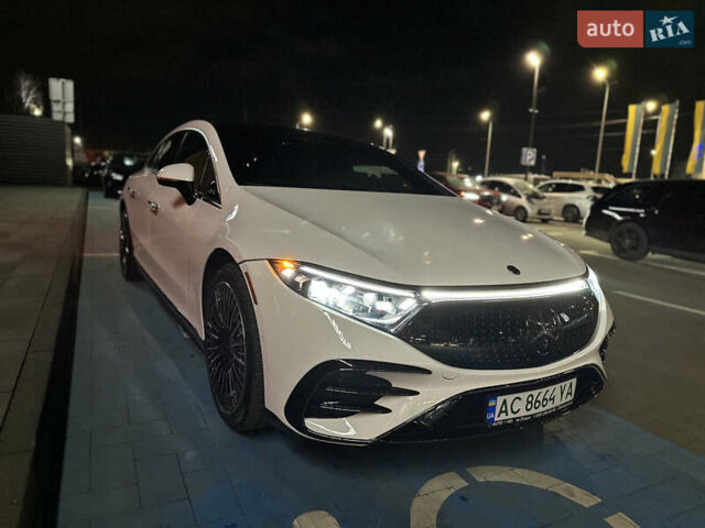 Білий Мерседес EQS, об'ємом двигуна 0 л та пробігом 56 тис. км за 56000 $, фото 5 на Automoto.ua