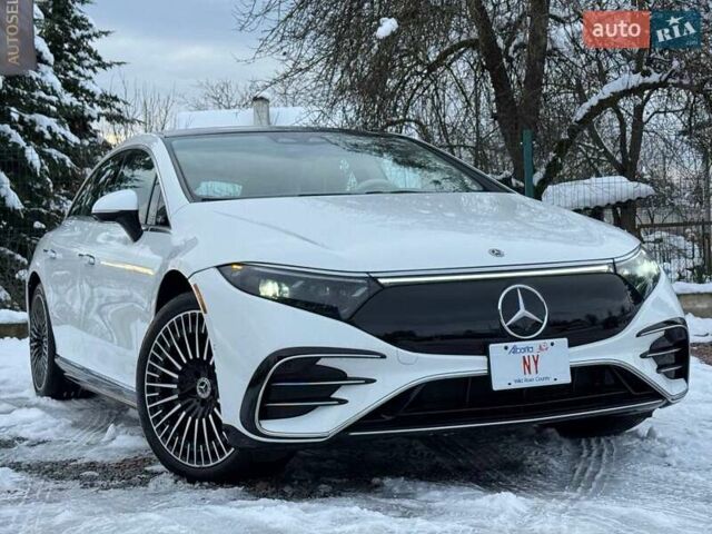 Білий Мерседес EQS, об'ємом двигуна 0 л та пробігом 25 тис. км за 48000 $, фото 2 на Automoto.ua