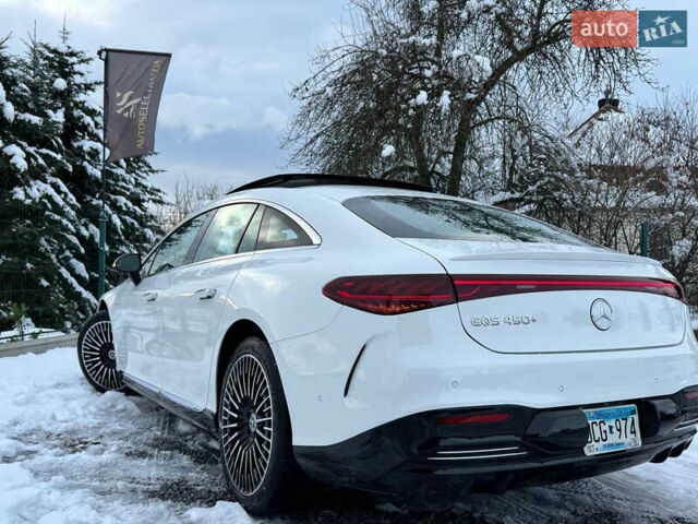 Белый Мерседес EQS, объемом двигателя 0 л и пробегом 25 тыс. км за 47500 $, фото 45 на Automoto.ua
