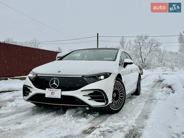 Белый Мерседес EQS, объемом двигателя 0 л и пробегом 25 тыс. км за 47850 $, фото 4 на Automoto.ua