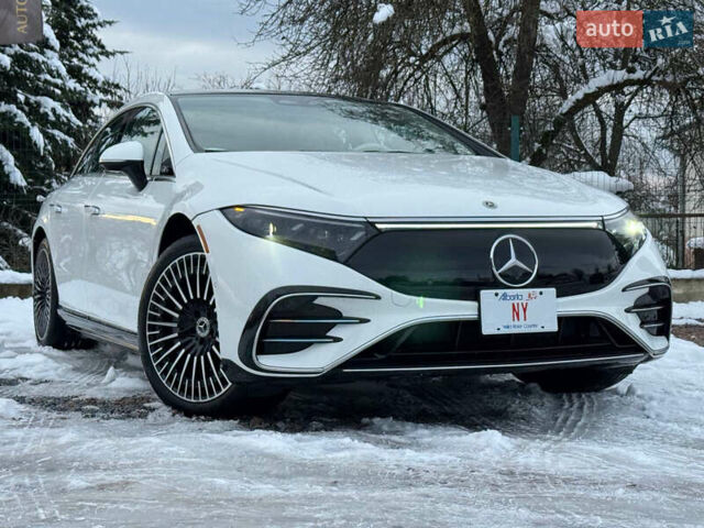 Белый Мерседес EQS, объемом двигателя 0 л и пробегом 25 тыс. км за 47500 $, фото 6 на Automoto.ua