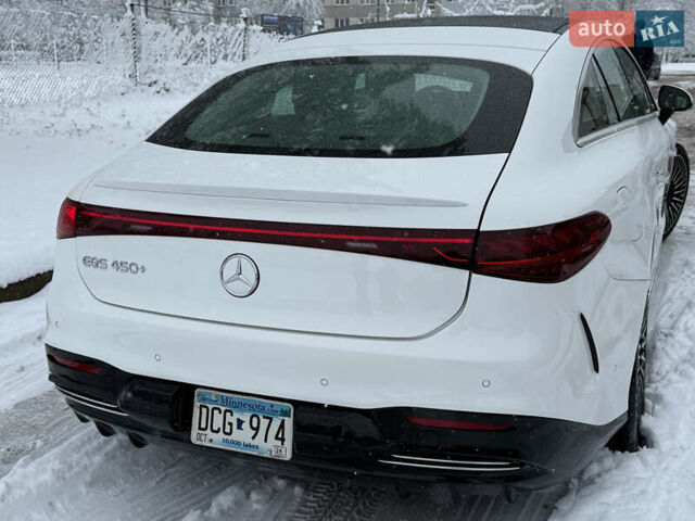 Белый Мерседес EQS, объемом двигателя 0 л и пробегом 25 тыс. км за 47850 $, фото 16 на Automoto.ua
