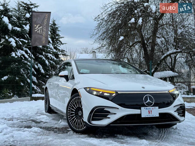 Білий Мерседес EQS, об'ємом двигуна 0 л та пробігом 25 тис. км за 48000 $, фото 1 на Automoto.ua