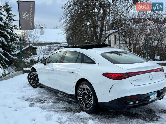 Белый Мерседес EQS, объемом двигателя 0 л и пробегом 25 тыс. км за 47500 $, фото 47 на Automoto.ua