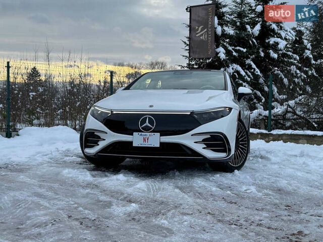 Білий Мерседес EQS, об'ємом двигуна 0 л та пробігом 25 тис. км за 48000 $, фото 10 на Automoto.ua