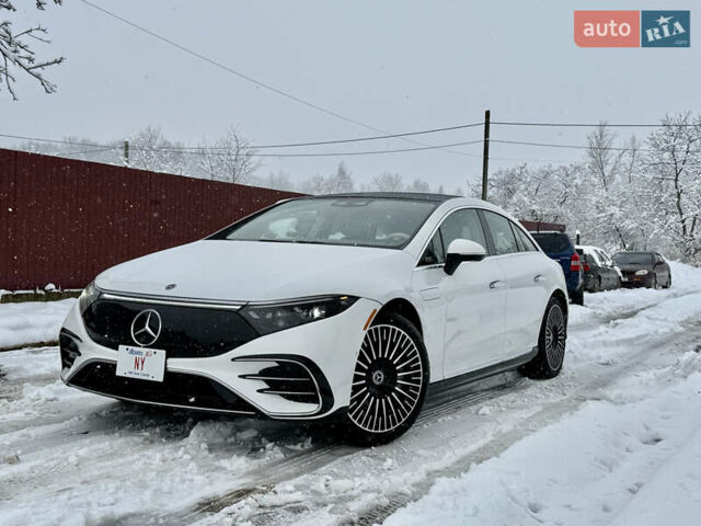 Белый Мерседес EQS, объемом двигателя 0 л и пробегом 25 тыс. км за 47850 $, фото 5 на Automoto.ua