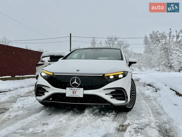 Белый Мерседес EQS, объемом двигателя 0 л и пробегом 25 тыс. км за 47850 $, фото 3 на Automoto.ua