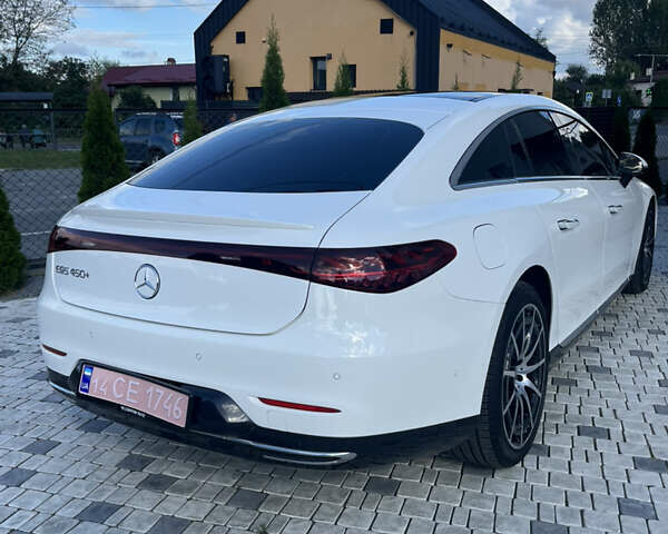 Белый Мерседес EQS, объемом двигателя 0 л и пробегом 53 тыс. км за 47000 $, фото 11 на Automoto.ua