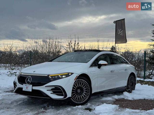 Белый Мерседес EQS, объемом двигателя 0 л и пробегом 25 тыс. км за 47500 $, фото 16 на Automoto.ua