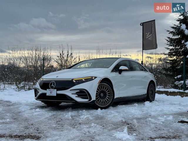 Білий Мерседес EQS, об'ємом двигуна 0 л та пробігом 25 тис. км за 48000 $, фото 12 на Automoto.ua