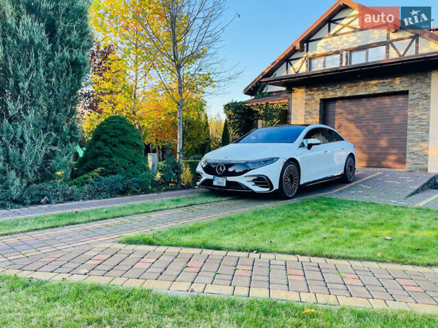 Белый Мерседес EQS, объемом двигателя 0 л и пробегом 26 тыс. км за 57000 $, фото 20 на Automoto.ua