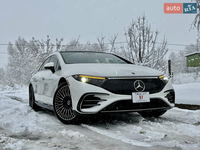 Белый Мерседес EQS, объемом двигателя 0 л и пробегом 25 тыс. км за 47850 $, фото 6 на Automoto.ua