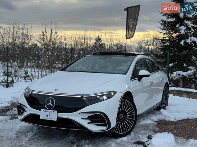 Белый Мерседес EQS, объемом двигателя 0 л и пробегом 25 тыс. км за 47500 $, фото 21 на Automoto.ua