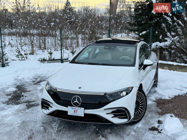 Белый Мерседес EQS, объемом двигателя 0 л и пробегом 25 тыс. км за 47500 $, фото 22 на Automoto.ua