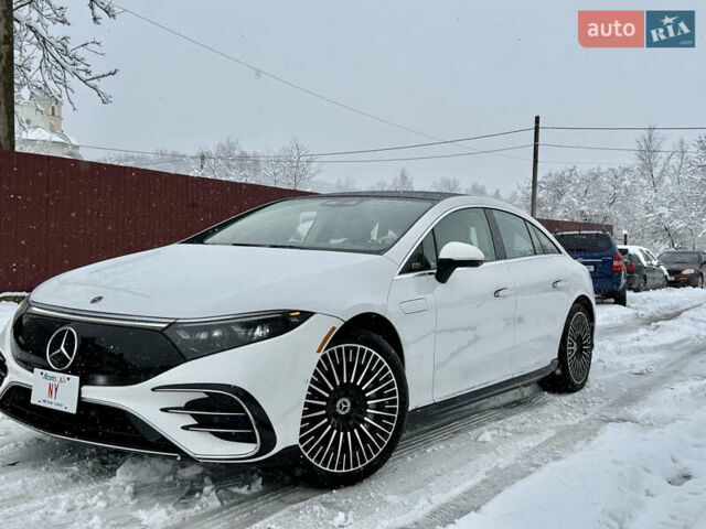 Белый Мерседес EQS, объемом двигателя 0 л и пробегом 25 тыс. км за 47850 $, фото 9 на Automoto.ua