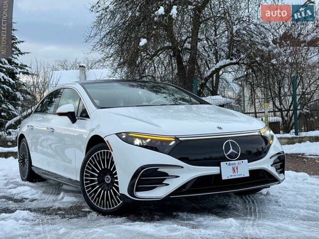 Білий Мерседес EQS, об'ємом двигуна 0 л та пробігом 25 тис. км за 48000 $, фото 15 на Automoto.ua