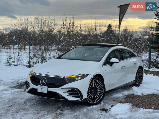 Белый Мерседес EQS, объемом двигателя 0 л и пробегом 25 тыс. км за 47500 $, фото 18 на Automoto.ua