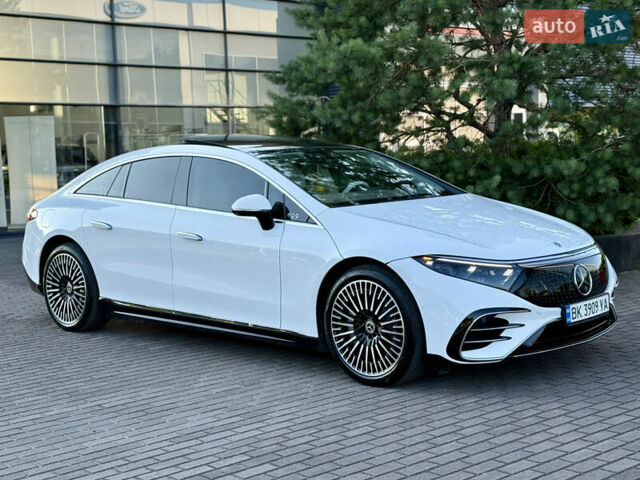 Белый Мерседес EQS, объемом двигателя 0 л и пробегом 19 тыс. км за 67000 $, фото 11 на Automoto.ua