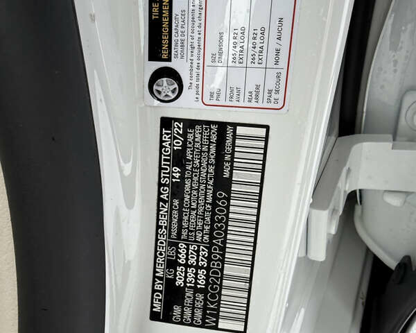 Белый Мерседес EQS, объемом двигателя 0 л и пробегом 25 тыс. км за 47850 $, фото 39 на Automoto.ua