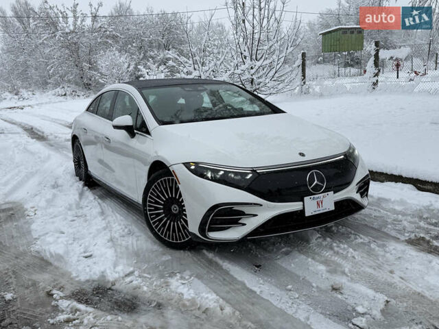 Белый Мерседес EQS, объемом двигателя 0 л и пробегом 25 тыс. км за 47850 $, фото 10 на Automoto.ua