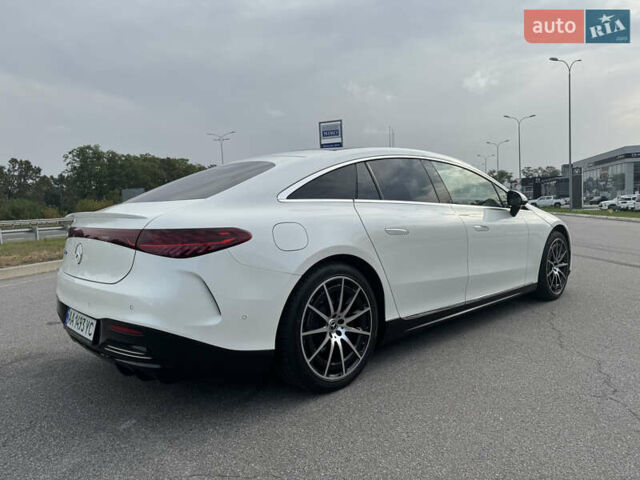 Белый Мерседес EQS, объемом двигателя 0 л и пробегом 49 тыс. км за 63900 $, фото 2 на Automoto.ua