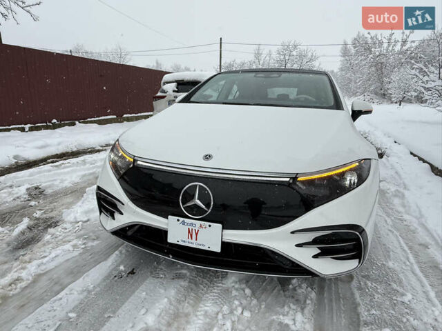 Белый Мерседес EQS, объемом двигателя 0 л и пробегом 25 тыс. км за 47850 $, фото 8 на Automoto.ua