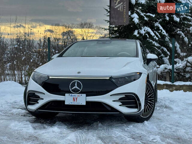 Белый Мерседес EQS, объемом двигателя 0 л и пробегом 25 тыс. км за 47500 $, фото 7 на Automoto.ua