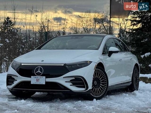 Білий Мерседес EQS, об'ємом двигуна 0 л та пробігом 25 тис. км за 48000 $, фото 9 на Automoto.ua