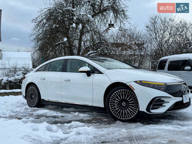 Білий Мерседес EQS, об'ємом двигуна 0 л та пробігом 25 тис. км за 48000 $, фото 17 на Automoto.ua