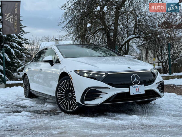 Білий Мерседес EQS, об'ємом двигуна 0 л та пробігом 25 тис. км за 48000 $, фото 16 на Automoto.ua