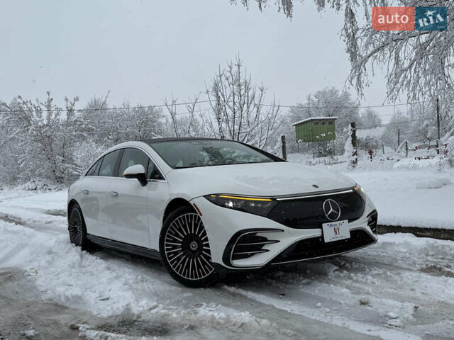 Белый Мерседес EQS, объемом двигателя 0 л и пробегом 25 тыс. км за 47850 $, фото 21 на Automoto.ua