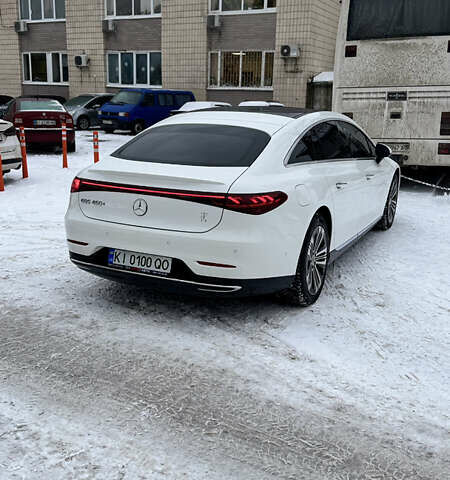 Білий Мерседес EQS, об'ємом двигуна 0 л та пробігом 34 тис. км за 47500 $, фото 11 на Automoto.ua