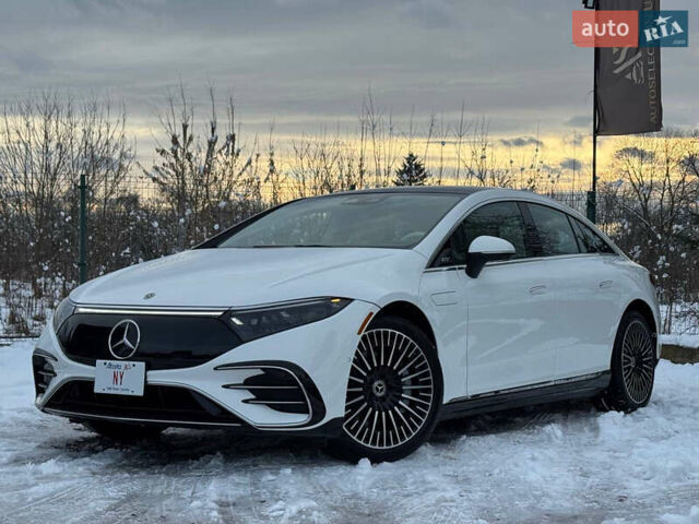 Білий Мерседес EQS, об'ємом двигуна 0 л та пробігом 25 тис. км за 48000 $, фото 11 на Automoto.ua