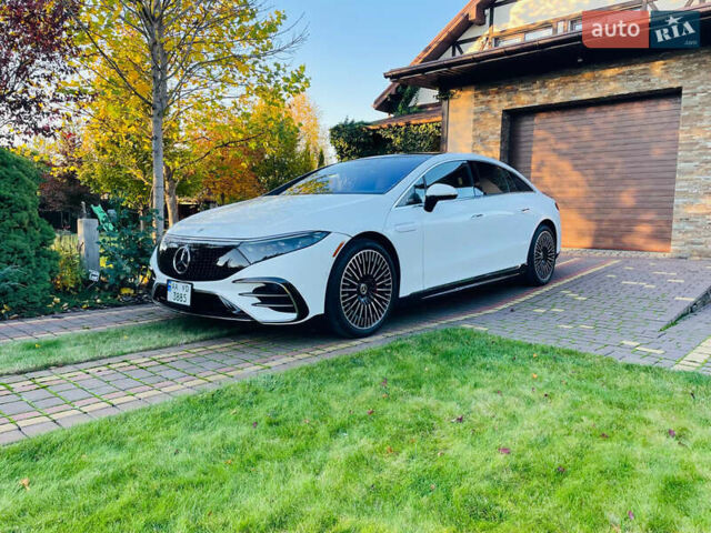 Белый Мерседес EQS, объемом двигателя 0 л и пробегом 26 тыс. км за 57000 $, фото 25 на Automoto.ua