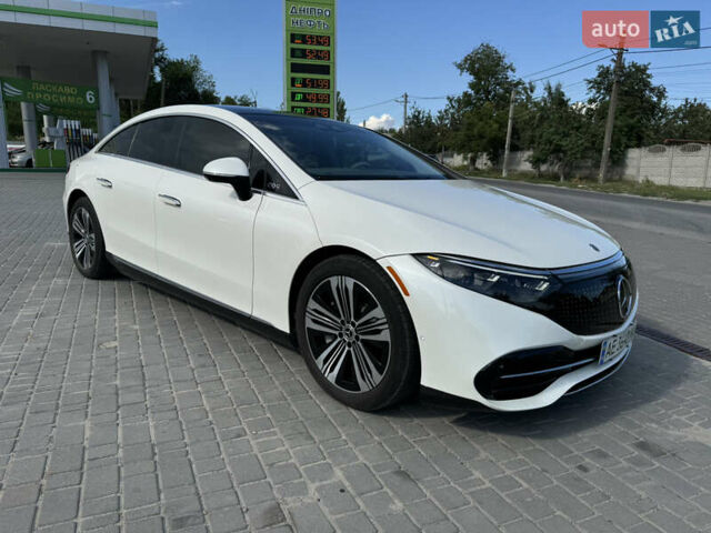 Белый Мерседес EQS, объемом двигателя 0 л и пробегом 55 тыс. км за 48000 $, фото 5 на Automoto.ua