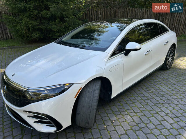 Белый Мерседес EQS, объемом двигателя 0 л и пробегом 42 тыс. км за 45450 $, фото 7 на Automoto.ua