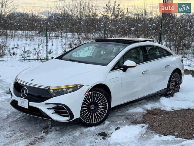 Белый Мерседес EQS, объемом двигателя 0 л и пробегом 25 тыс. км за 47500 $, фото 20 на Automoto.ua