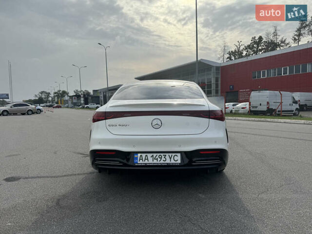 Белый Мерседес EQS, объемом двигателя 0 л и пробегом 49 тыс. км за 63900 $, фото 6 на Automoto.ua