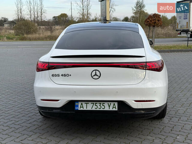 Белый Мерседес EQS, объемом двигателя 0 л и пробегом 72 тыс. км за 46700 $, фото 6 на Automoto.ua