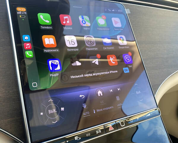 Белый Мерседес EQS, объемом двигателя 0 л и пробегом 15 тыс. км за 69900 $, фото 17 на Automoto.ua