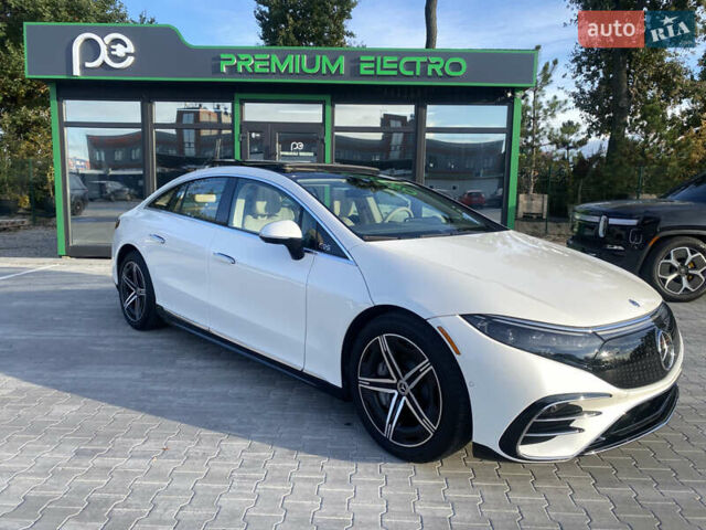 Белый Мерседес EQS, объемом двигателя 0 л и пробегом 15 тыс. км за 69900 $, фото 40 на Automoto.ua