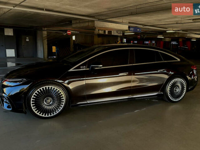 Черный Мерседес EQS, объемом двигателя 0 л и пробегом 58 тыс. км за 71000 $, фото 2 на Automoto.ua