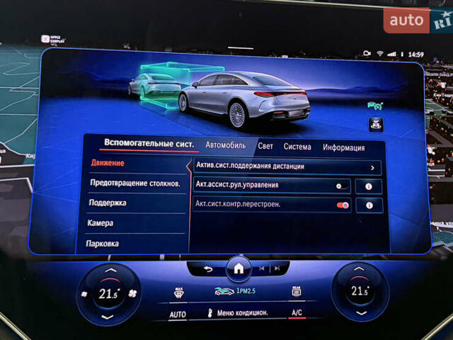 Черный Мерседес EQS, объемом двигателя 0 л и пробегом 58 тыс. км за 71000 $, фото 35 на Automoto.ua