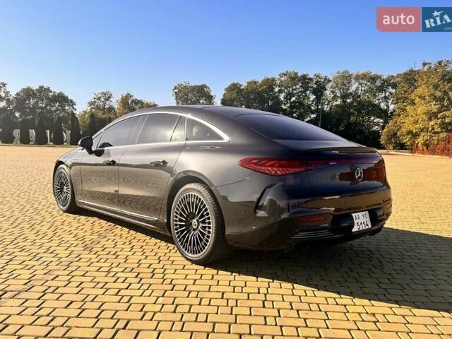 Черный Мерседес EQS, объемом двигателя 0 л и пробегом 48 тыс. км за 59900 $, фото 2 на Automoto.ua