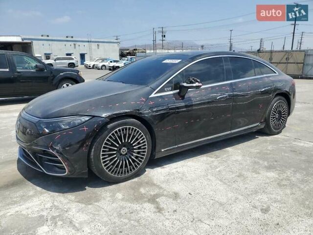 Черный Мерседес EQS, объемом двигателя 0 л и пробегом 28 тыс. км за 34669 $, фото 2 на Automoto.ua