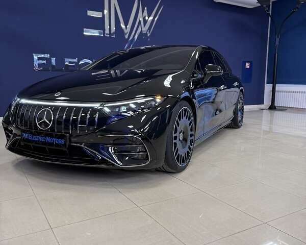 Черный Мерседес EQS, объемом двигателя 0 л и пробегом 39 тыс. км за 72999 $, фото 50 на Automoto.ua