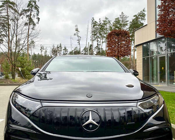 Черный Мерседес EQS, объемом двигателя 0 л и пробегом 18 тыс. км за 56000 $, фото 1 на Automoto.ua